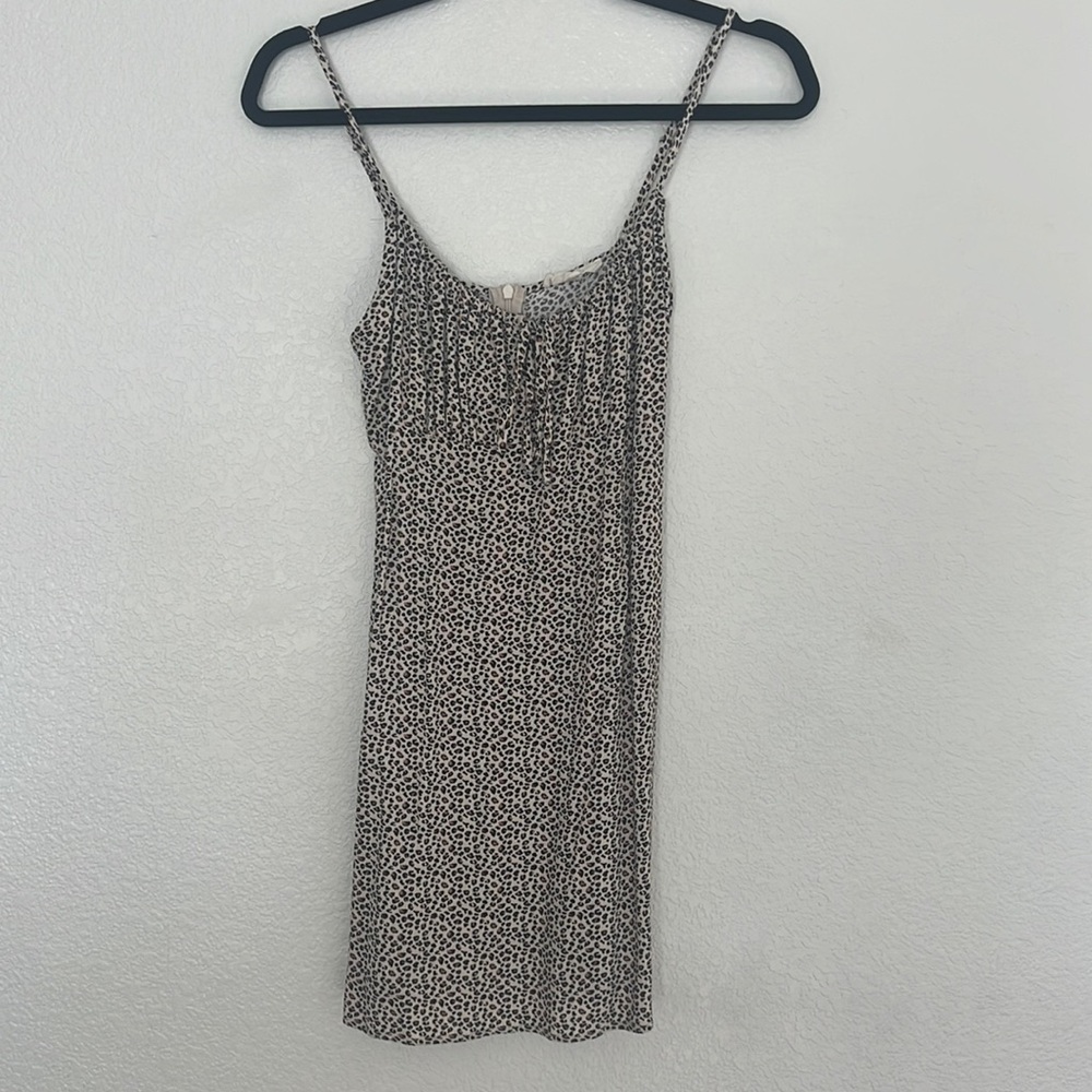 CHEETAH MINI DRESS
